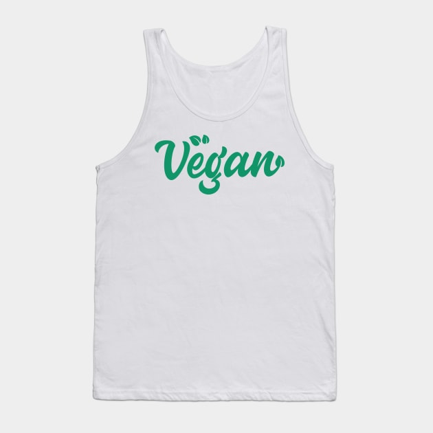 Vegan, Vegan Diet Tank Top by Islanr